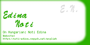 edina noti business card